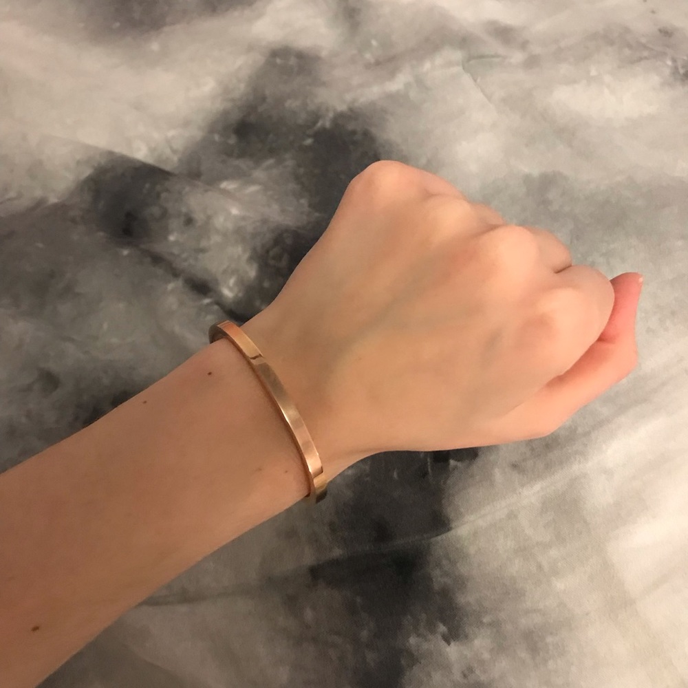 MVMT rose gold cuff